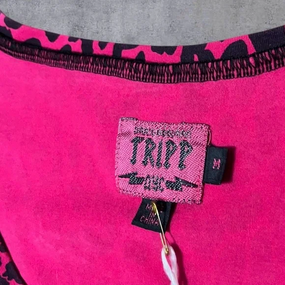 Pink Cheetah Print Dress - Picture 3 of 6